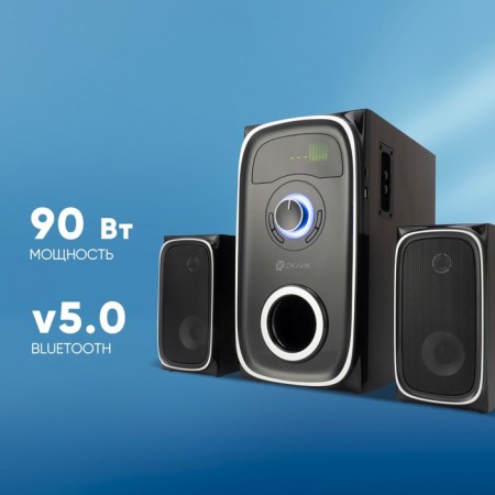 Halls of OK-699A 2.1 Black 90W BT-1