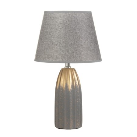 Table lamp "Conkombr" 1HE14 gray 22.5x22.5x39 cm Risalux-5