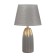 Table lamp "Conkombr" 1HE14 gray 22.5x22.5x39 cm Risalux