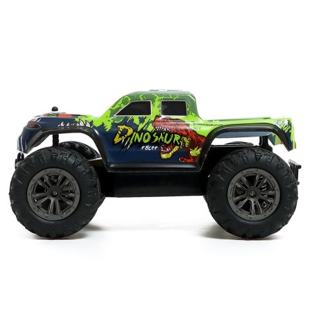 Dino Pothenchik jeep, radio control, with a battery, green-1