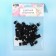 Dimensions of jacquard, “xl”, 12 × 30 mm, 100 pcs, black color