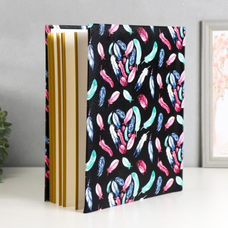 Photo album magnetic 20 sheets "Bright Fogs" leatherette mix 31.5x27.5x2 cm-1