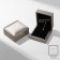 Case for the pendant "Quadro" classic, 7.4 × 8.5, the color of coffee silver