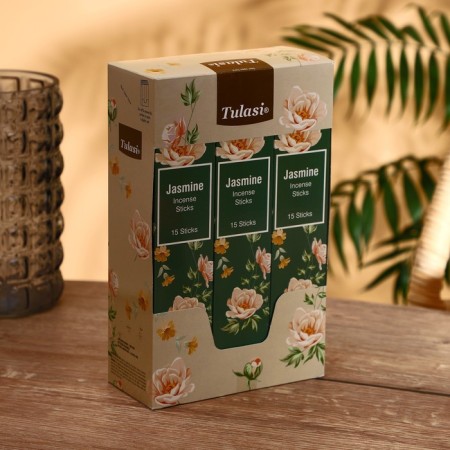 Incense "tulasi" 15 fragrances jasmine-1