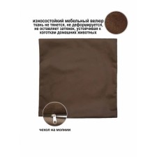 Decorative pillowcase on a pillow, size 60x60 cm