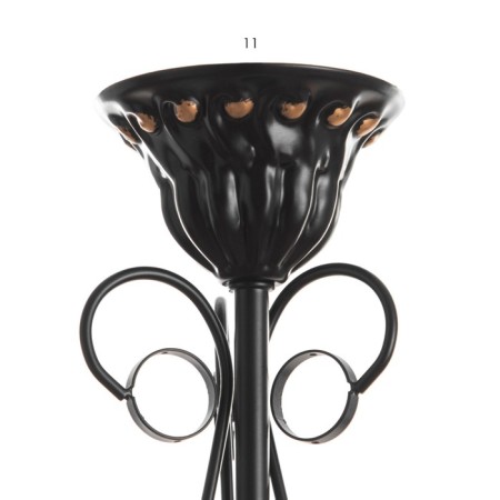 Azazel chandelier 3XE14 40W black and gold 57x57x39.5-98 cm Bayerlux-6