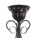 Azazel chandelier 3XE14 40W black and gold 57x57x39.5-98 cm Bayerlux