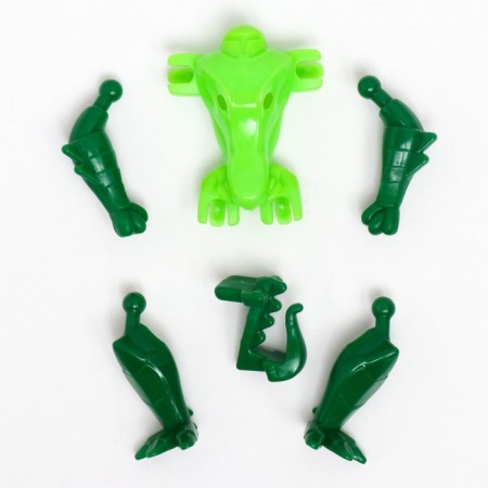 Toy - designer "Robot Crocodile", 10 cm-3
