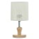 Tyrell table lamp E27 40W white 16x16x30 cm Risalux