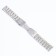 Solomon watch strap, 24 mm, metal, silver