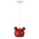 Bayerlux lamp "Barney" E27 40W red 20x20x20-120cm