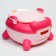Children's pot "Star", pink color