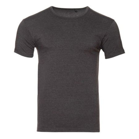 Male T -shirt, size 44, dark melange color