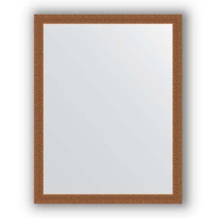 Mirror in the baguette frame - Mosaic copper 46 mm, 71 x 91 cm, evoForm