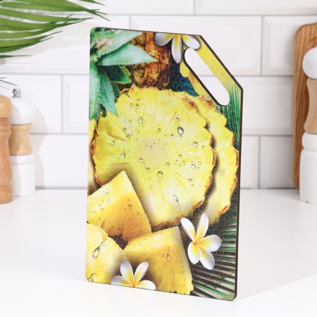 Groot board "Juicy pineapple" 27x18 cm-5