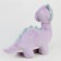 Soft toy "Dino", 45 cm, purple color