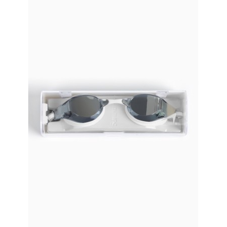 Onlytop swimming glasses, white, mirror-11
