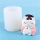Mold Silicon 3D "A cat with a pink cape" 4.7x4.7x5.4 cm