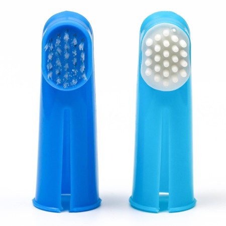 Set of brush - Batter and massager for gums, mix of flowers-1