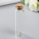 Decor for creativity Glass "A bottle with a cork", 20 ml, 8x2.2x2.2 cm