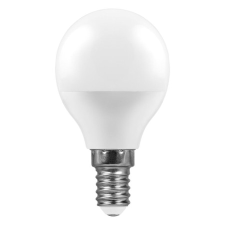 LED LED Feron, G45, 7 W, E14, 6400 K, cold white-1
