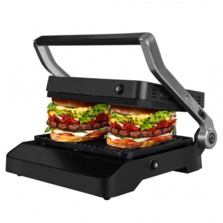 Electric Grill Endever Grillmaster245, 2300 W, anti -stick coating, 30x22 cm, gray 1052646-4