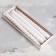 Set of candles of twisted, 4 pcs, 2.2x25 cm, lacquered white