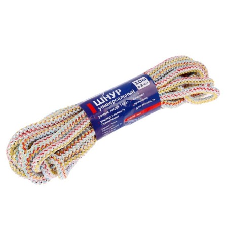 Universal cord with core PP, D = 8 mm, 10 m, color mix-4