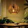 Ceiling Lamp from Rotan "Diaz" 1x120W, E27, 25x25x25 cm
