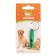 Small metal whistle for dogs, 4.6 x 0.8 cm, green
