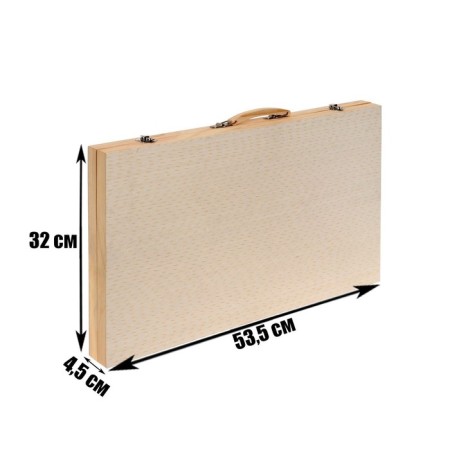 Drawing for drawing in a wooden suitcase-2