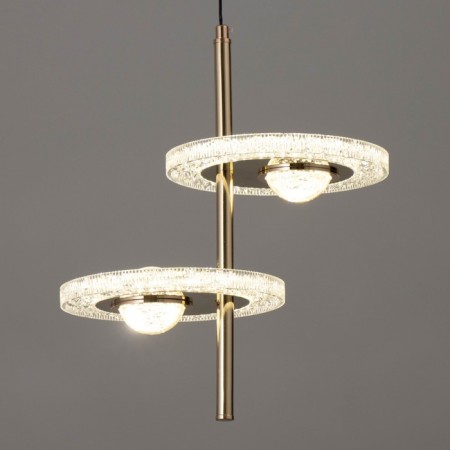 Bayerlux lamp "Imon" 32W LED gold 28x19.5x35cm-2