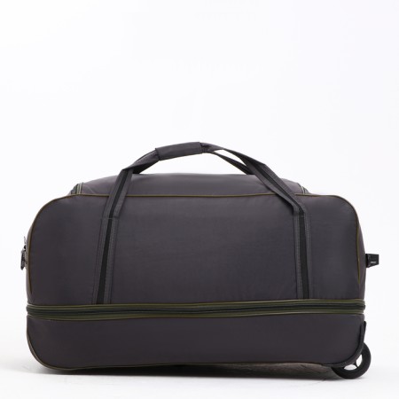 Road bag on wheels, a lightning department, with an increase, an outer pocket, khaki color-1