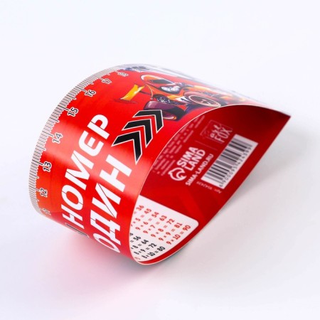 Mounting line, cardboard, 25 cm "Race"-2
