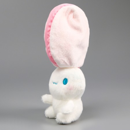Soft toy "Bunny Klubnik" on the key fabric, 11 cm-9