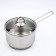 Boil for boiling milk, 1.75 l, d = 16 cm, with a heat distribution layer, glass cover, induction