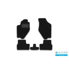 Rugs in the cabin Klever Premium Lada Kalina, Kalina || 2004-2013, 2013-, Sed., Hb., 5 pcs.
