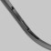 Radius power connector for the track system Technical TRA034CS-B, 19x1.6x1.8 cm, black color