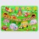 Stencil for kids "cute transport" with coloring
