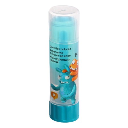 Glue-pencil 15g Erichkrause EasyStick "Jolly Friends" PVP, economical consumption, mix-2