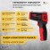 Pyrometer infrared deli DL333380A 102969, optical resolution 8: 1, -30 - 380 ° C