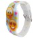 Watch of washing electronic, children's, "emoticons", strap L-23.5 cm