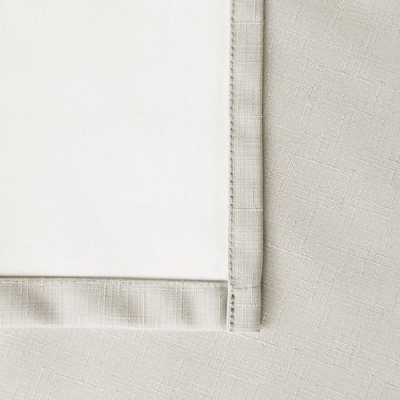 Non -combustible curtain "Eclipso", size 145 x 280 cm, ivory color-2