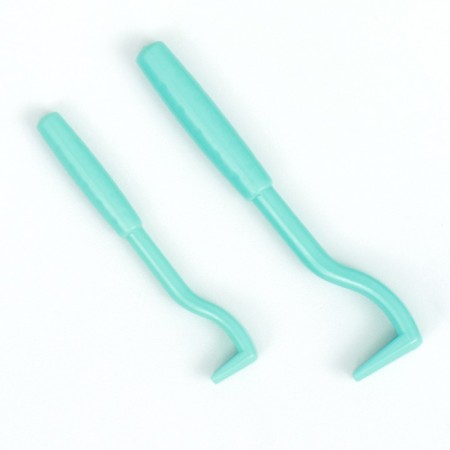 A set of ticks for ticks, 2 sizes, blue-1