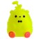 Ball children's rubber horner light "Hedgehog", Mix color, in showbox