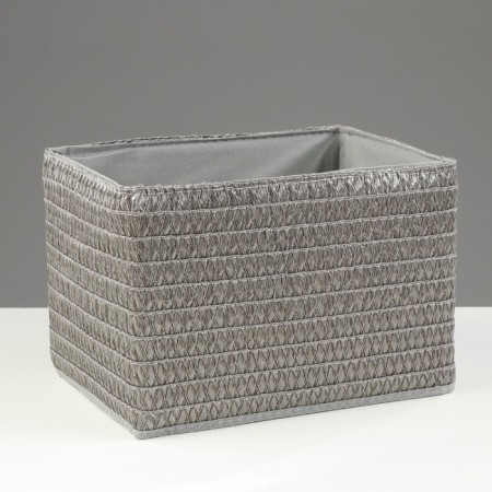 Folding storage box, 250 x 190 x 170 mm, gray