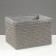 Folding storage box, 250 x 190 x 170 mm, gray