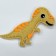 Set for creating a toy made of felt "good dinosaurus"