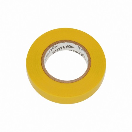 PVC island 0.13x15 mm, 25 m, yellow kranz-3