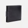 Male purse for magnet, department for bills, for maps, for coins, black color